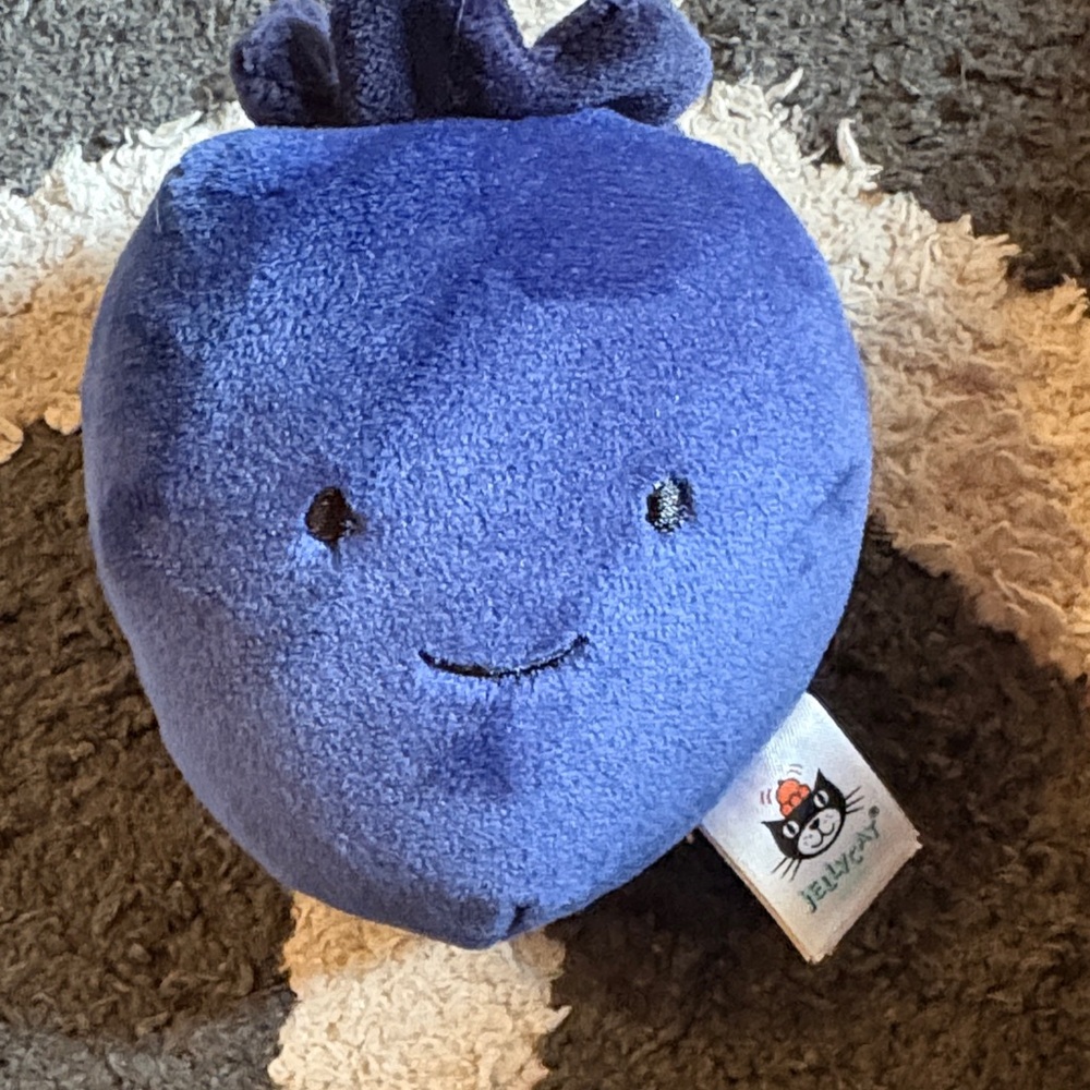 Jellycat Fabulous Fruit Blueberry Retired